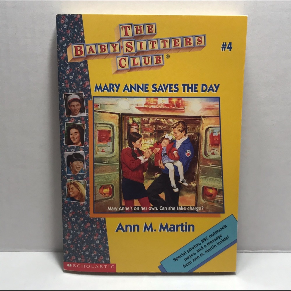 ♦️$3♦️Mary Anne Saves the Day -Baby-Sitter’s Club